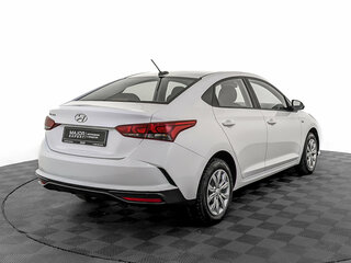 2022 Hyundai Solaris II Рестайлинг, белый, 1480000 рублей, вид 5
