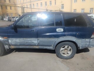 1997 SsangYong Musso I, синий, 180000 рублей, вид 2