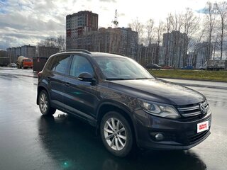 2015 Volkswagen Tiguan I Рестайлинг, серый, 1400000 рублей, вид 2
