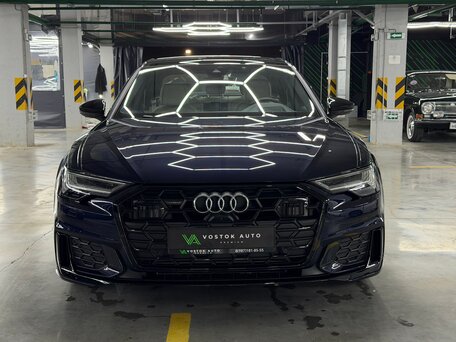 2024 Audi A6 45 TFSI V (C8) Рестайлинг, синий, 8100000 рублей, вид 5