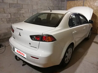2013 Mitsubishi Lancer X Рестайлинг, белый, 1100000 рублей, вид 5