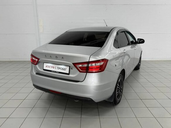 2016 Lada (ВАЗ) Vesta I, серый, 820000 рублей - вид 5