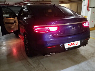 2017 Mercedes-Benz GLE Coupe 400 I (C292), синий, 5200000 рублей, вид 4