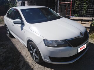 2014 Skoda Rapid I, белый, 1100000 рублей, вид 5