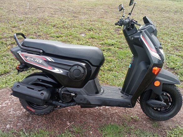 2018 Honda Click, чёрный, 170000 рублей - вид 1