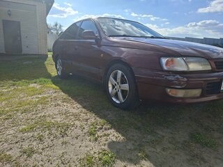1997 Toyota Carina E, красный, 255000 рублей, вид 3