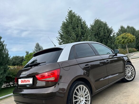 2012 Audi A1 I (8X), коричневый, 990000 рублей - вид 1
