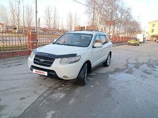 2008 Hyundai Santa Fe II, белый, 950000 рублей, вид 1