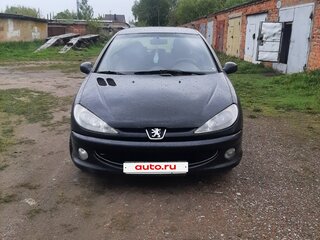 2007 Peugeot 206, чёрный, 230000 рублей, вид 1