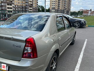 2014 Renault Logan I Рестайлинг, бежевый, 650000 рублей, вид 4