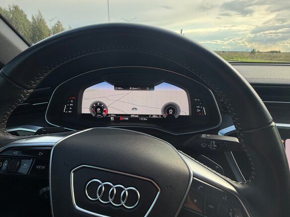 2020 Audi A6 45 TDI V (C8), белый, 4950000 рублей - вид 11