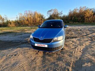 2016 Skoda Rapid I, голубой, 920000 рублей, вид 4