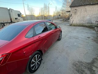 2016 Lada (ВАЗ) Vesta I, красный, 700000 рублей, вид 5