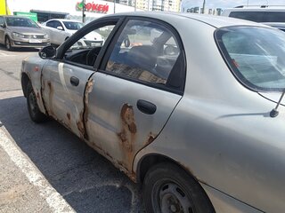 2006 Chevrolet Lanos I, серебристый, 75000 рублей, вид 4