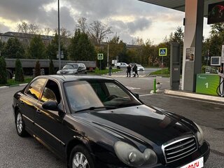 2007 Hyundai Sonata ТагАЗ IV (EF) Рестайлинг, чёрный, 215000 рублей, вид 3