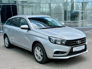 2019 Lada (ВАЗ) Vesta SW I, серебристый, 895000 рублей, вид 3