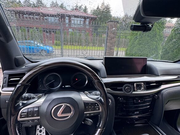 2017 Lexus LX 570 III Рестайлинг 2, синий, 6500000 рублей - вид 13
