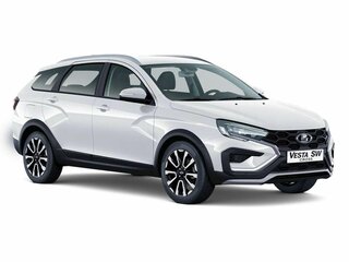 2026 Lada (ВАЗ) Vesta SW Cross I Рестайлинг (NG), белый, 2018000 рублей, вид 1
