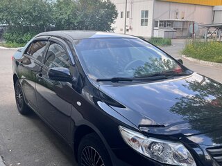 2008 Toyota Corolla X (E140, E150), чёрный, 655000 рублей, вид 1