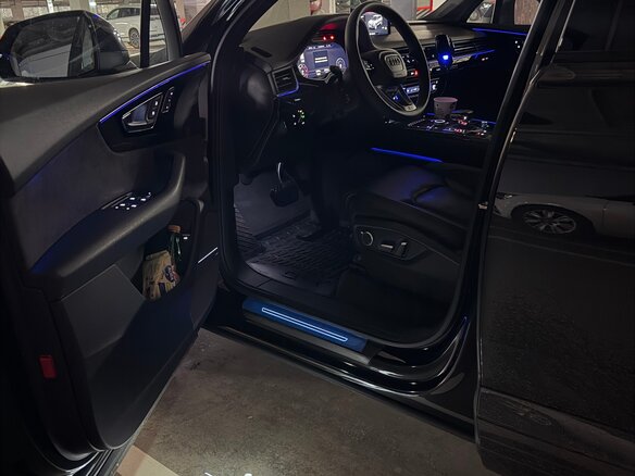 2019 Audi Q7 II (4M), чёрный, 5777000 рублей