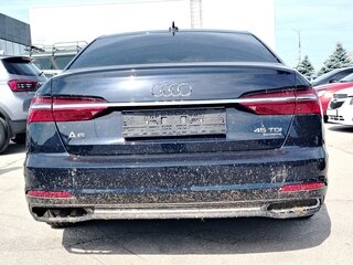2018 Audi A6 45 TDI V (C8), синий, 3370000 рублей, вид 3