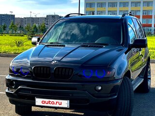 2001 BMW X5 3.0i I (E53), чёрный, 1050000 рублей, вид 4