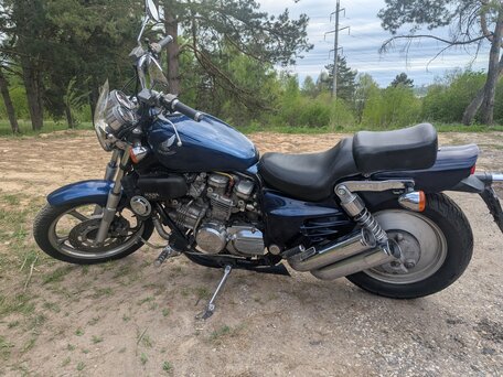 1988 Honda VF 750, синий, 350000 рублей, вид 4