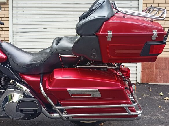2004 Harley-Davidson Electra Glide, красный, 699000 рублей - вид 12
