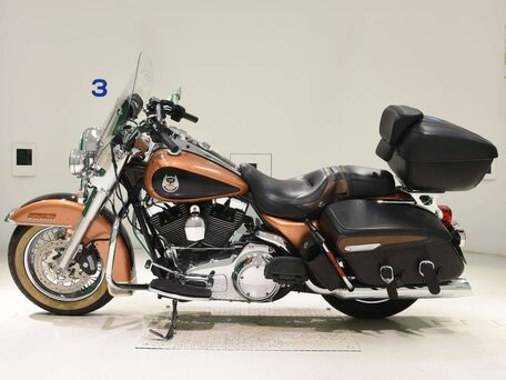 2008 Harley-Davidson Road King, оранжевый, 925000 рублей, вид 1