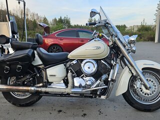 2002 Yamaha XVS1100, бежевый, 655000 рублей, вид 3