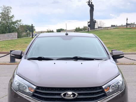 2017 Lada (ВАЗ) Vesta I, коричневый, 889000 рублей, вид 3