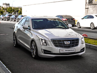 2018 Cadillac ATS I Рестайлинг, белый, 1919400 рублей, вид 5