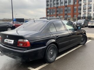 2001 BMW 5 серии 525i IV (E39) Рестайлинг, чёрный, 450000 рублей, вид 4