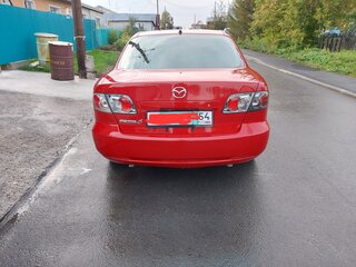 2007 Mazda 6 I (GG) Рестайлинг, красный, 610000 рублей, вид 3