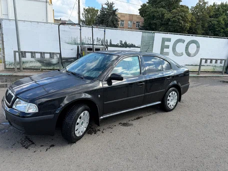 2008 Skoda Octavia I (A4) Рестайлинг, чёрный, 360000 рублей, вид 1