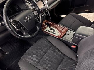 2012 Toyota Camry VII (XV50), чёрный, 1490000 рублей, вид 4