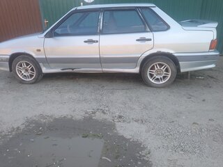 2003 Lada (ВАЗ) 2115, серебристый, 130000 рублей, вид 4