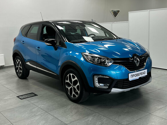 2017 Renault Kaptur I, голубой - вид 1
