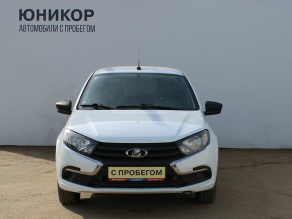 2018 Lada (ВАЗ) Granta I Рестайлинг, белый, 629000 рублей - вид 2