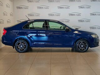 2015 Skoda Rapid I, синий, 749000 рублей, вид 5
