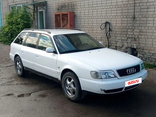1996 Audi A6 I (C4), белый, 420000 рублей, вид 1