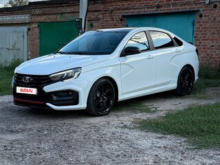 2025 Lada (ВАЗ) Vesta Sportline I Рестайлинг (NG), белый, 2100000 рублей, вид 1