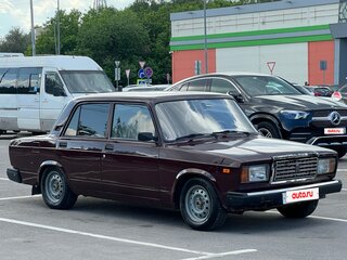 2007 Lada (ВАЗ) 2107, красный, 180000 рублей, вид 3