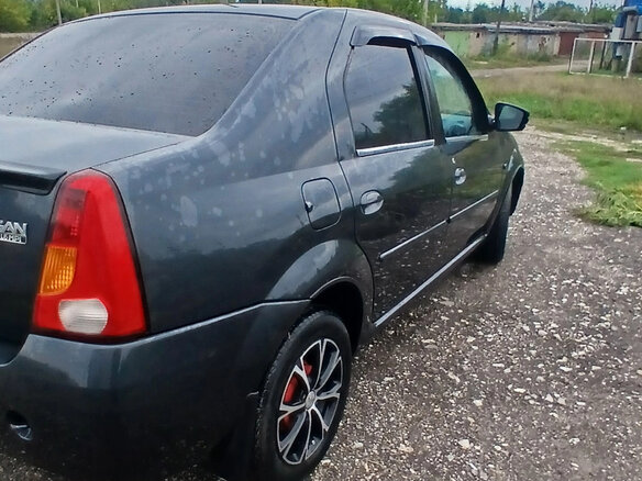 2009 Renault Logan I, серый - вид 1