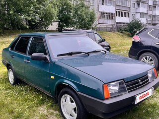 1998 Lada (ВАЗ) 21099, синий, 220000 рублей, вид 2