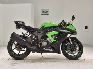 2014 Kawasaki ZX-6R Ninja, зелёный, 690000 рублей, вид 2