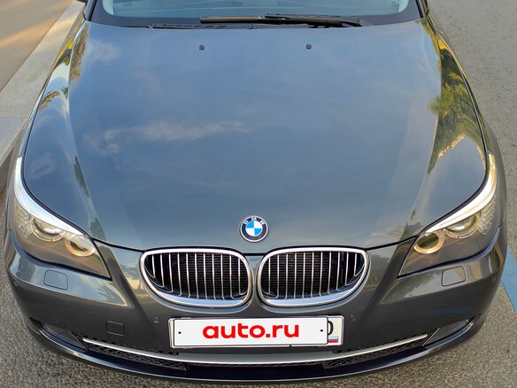 2008 BMW 5 серии 525i V (E60/E61) Рестайлинг, серый - вид 33