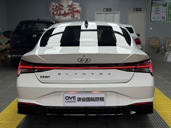 2022 Hyundai Elantra VII (CN7), белый, 1450000 рублей - вид 6