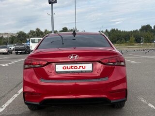 2019 Hyundai Solaris II, красный, 1350000 рублей, вид 3