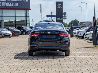 2019 Hyundai Solaris II, чёрный, 1265000 рублей, вид 5